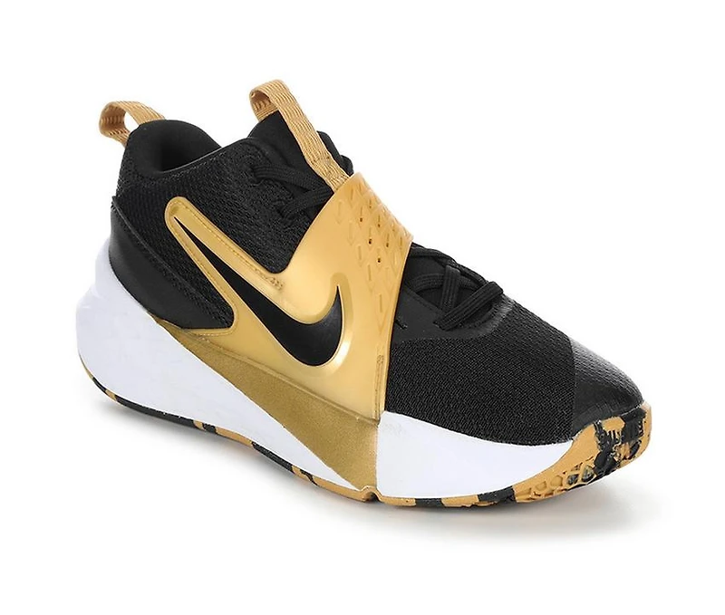 Boys' Nike Big Kid Team Hustle D12 Basketball Shoes