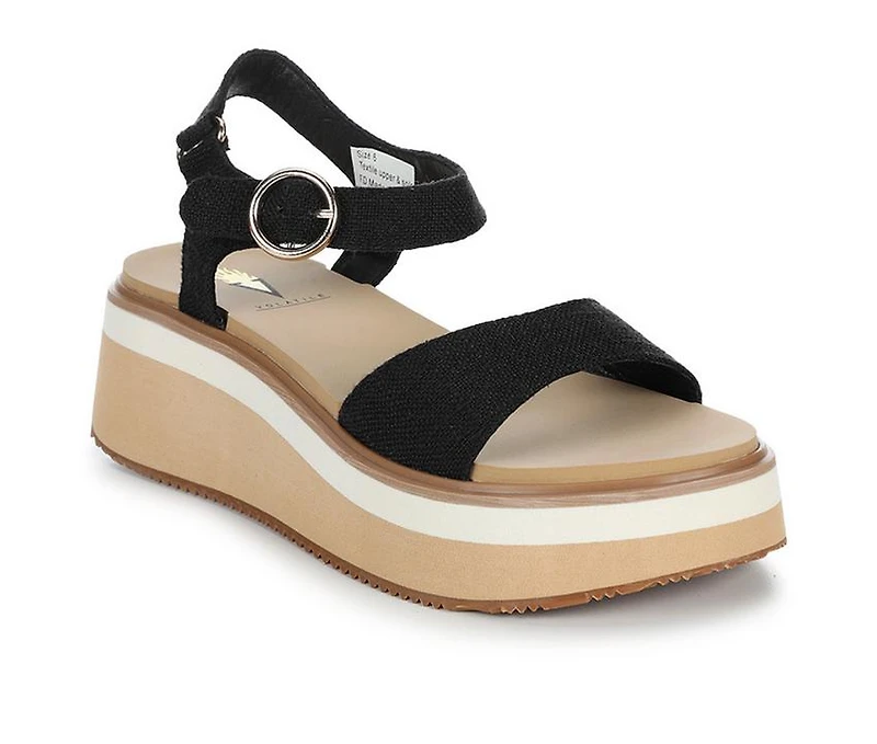 Women's Volatile Porcini Platform Wedge Sandals