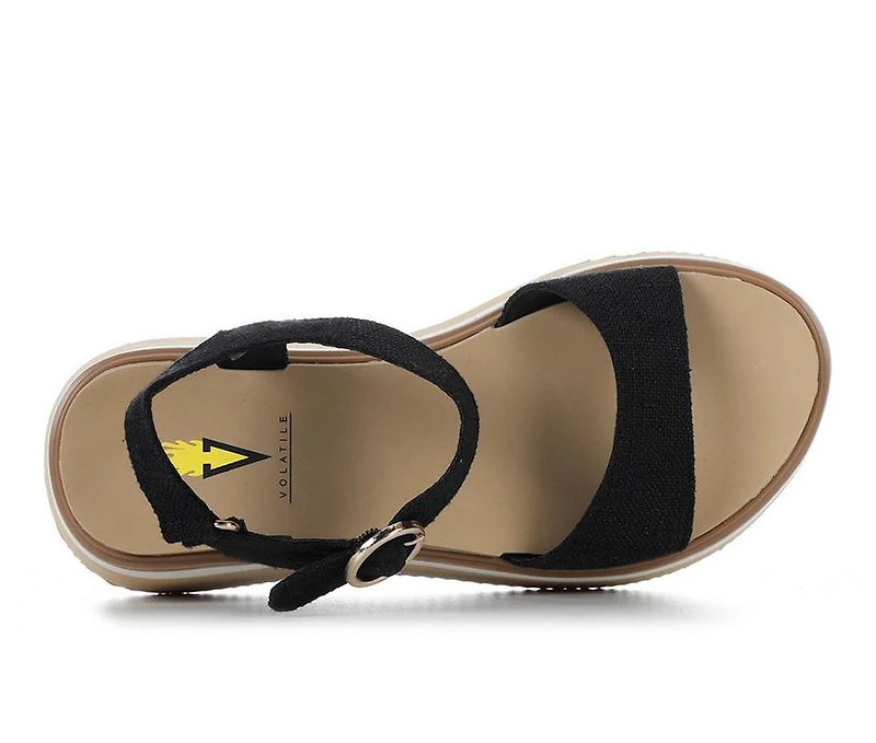 Women's Volatile Porcini Platform Wedge Sandals
