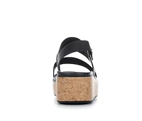 Women's Crocs Brooklyn Cork Low Wedge Sandals