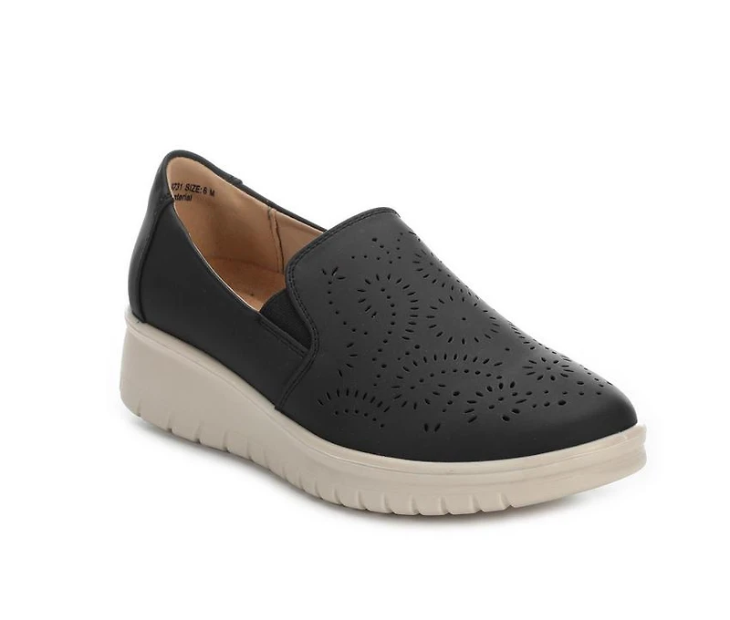 Women's Easy Street Ying Slip-On Wedge Shoes
