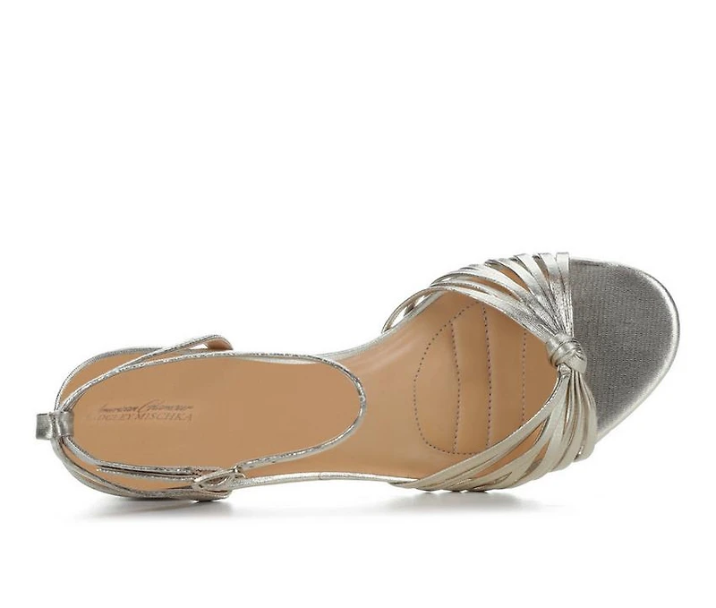 Women's American Glamour BadgleyM Essence Special Occasion Heeled Sandals