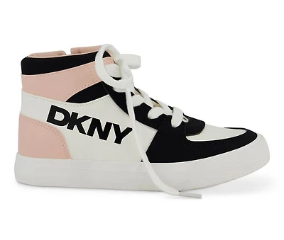 Girls' DKNY Little Kid & Big Andee Alice High-Top Sneakers