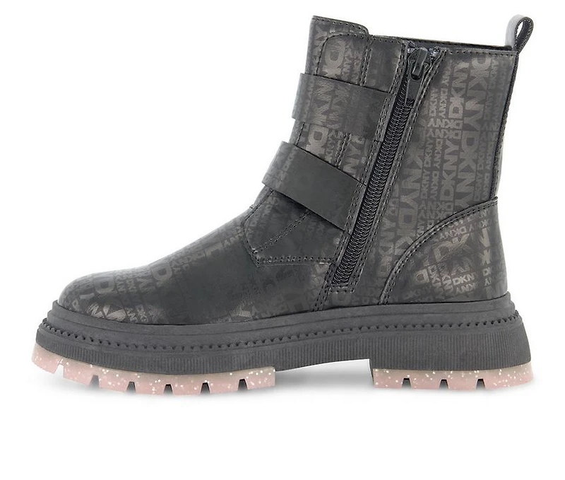 Girls' DKNY Little Kid & Big Crissa Buckles Moto Boots