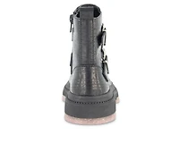 Girls' DKNY Little Kid & Big Crissa Buckles Moto Boots