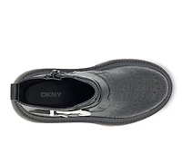 Girls' DKNY Little Kid & Big Crissa Buckles Moto Boots