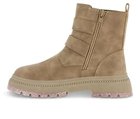 Girls' DKNY Little Kid & Big Kid Crissa Buckles Moto Boots