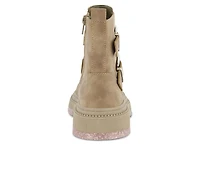 Girls' DKNY Little Kid & Big Kid Crissa Buckles Moto Boots