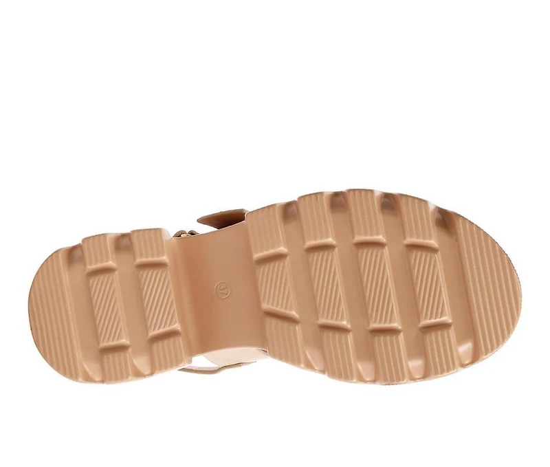 Women's London Rag Silas Wedges