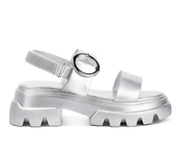 Women's London Rag Silas Wedges