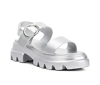 Women's London Rag Silas Wedges