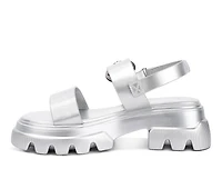 Women's London Rag Silas Wedges