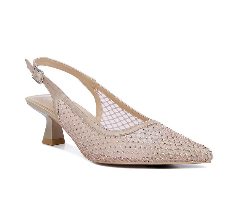 Women's London Rag Siev Pumps