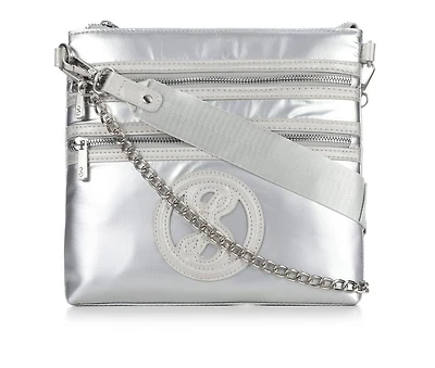 Sam & Libby Saffiano Trim Xbody Handbag