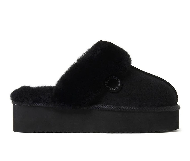 Fireside by Dearfoams Melton Scuff Slippers