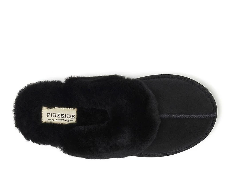 Fireside by Dearfoams Melton Scuff Slippers