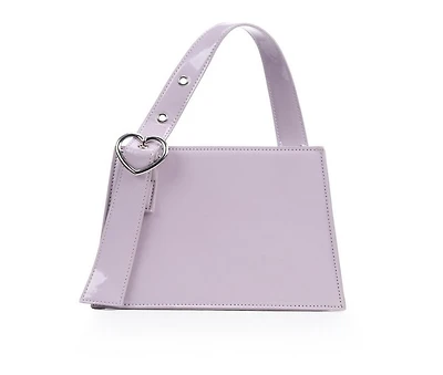 Olivia Miller Heart Assymetrical Top Handle Handbag