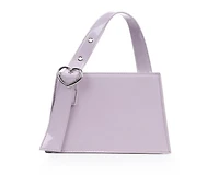 Olivia Miller Heart Assymetrical Top Handle Handbag