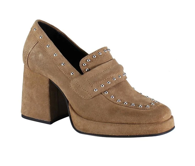 Women's DIBA TRUE Song Notes Heeled Loafers