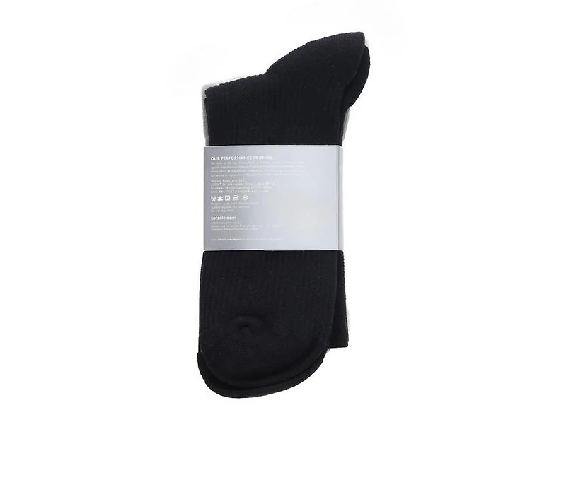 Sof Sole 2P Double Tab Crew Socks
