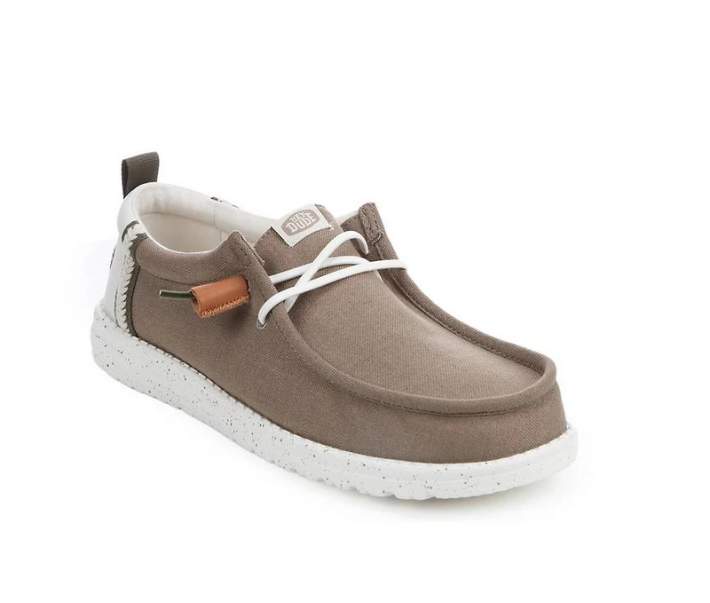Men's HEYDUDE Wally Craft Linen Casual Shoes