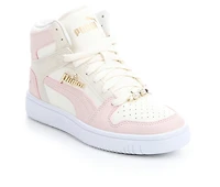 Girls' Puma Big Kid Rebound Layup Bling High Top Sneakers