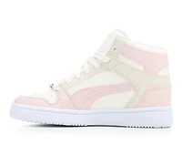 Girls' Puma Big Kid Rebound Layup Bling High Top Sneakers