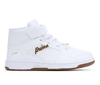 Girls' Puma Little Kid Rebound Layup Bling Sneakers