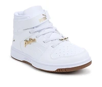 Girls' Puma Little Kid Rebound Layup Bling Sneakers
