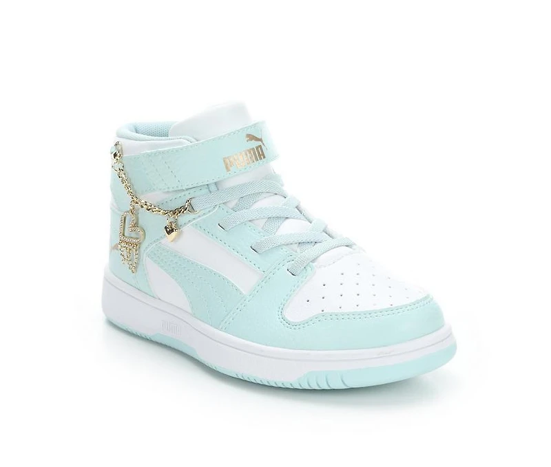 Girls' Puma Little Kid Rebound Layup Bling Sneakers