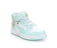 Girls' Puma Little Kid Rebound Layup Bling Sneakers