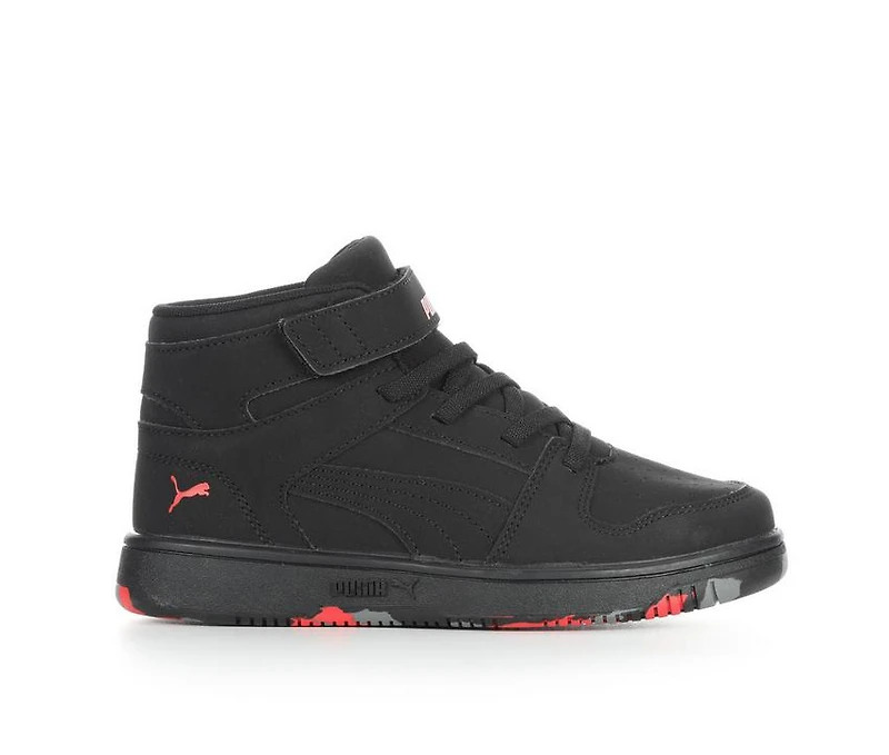 Boys' Puma Little Kid Rebound Layup Marbleized Sneakers