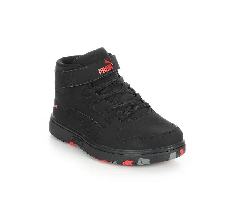 Boys' Puma Little Kid Rebound Layup Marbleized Sneakers