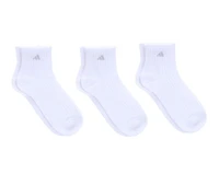 Adidas 3P Womens Sport Fashion Ruffle Quarter Socks