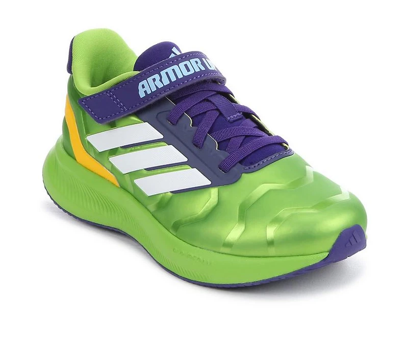 Boys' Adidas Runfalcon 5 Iron Hulk EL C Boys Running Shoes