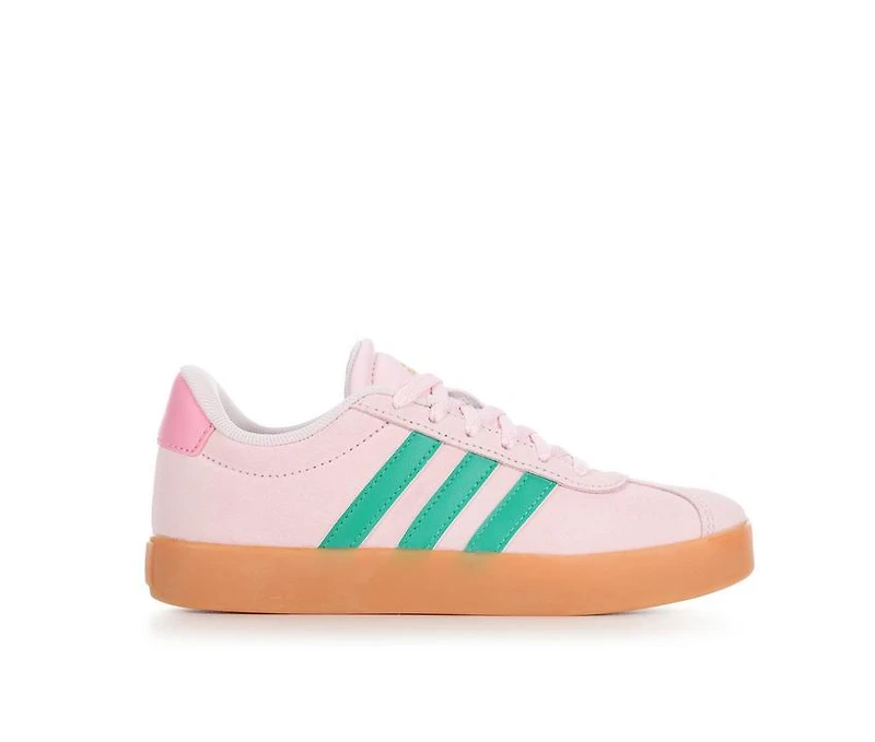 Girls' Adidas Little Kid & Big VL Court 3.0 Suede Sneakers