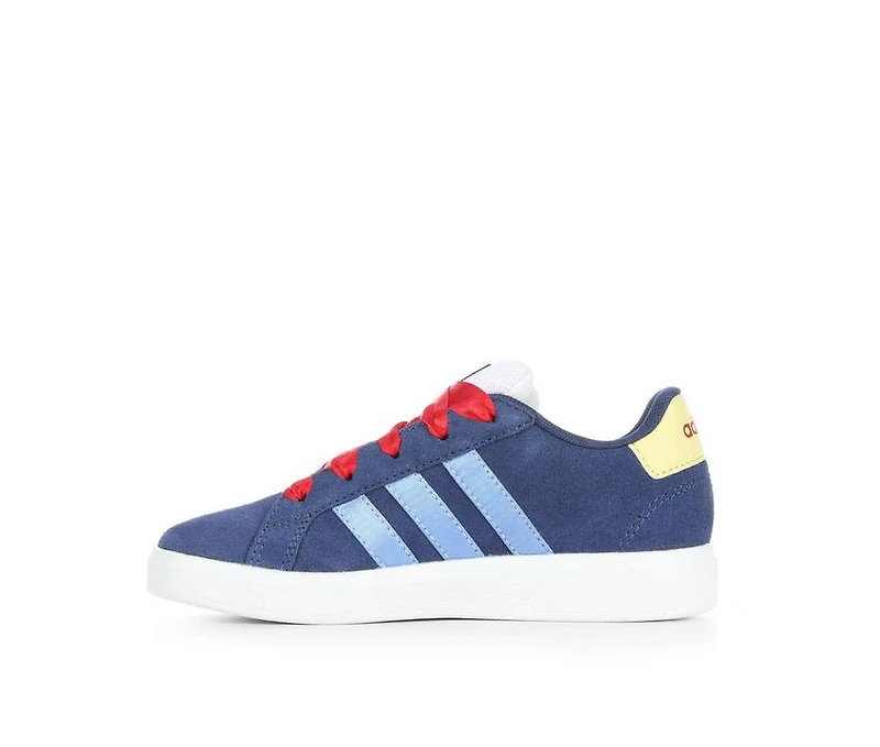 Kids' Adidas Grand Court 00's Snow White Sneakers