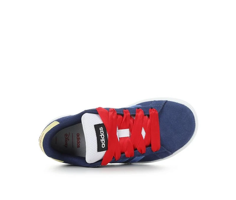 Kids' Adidas Grand Court 00's Snow White Sneakers