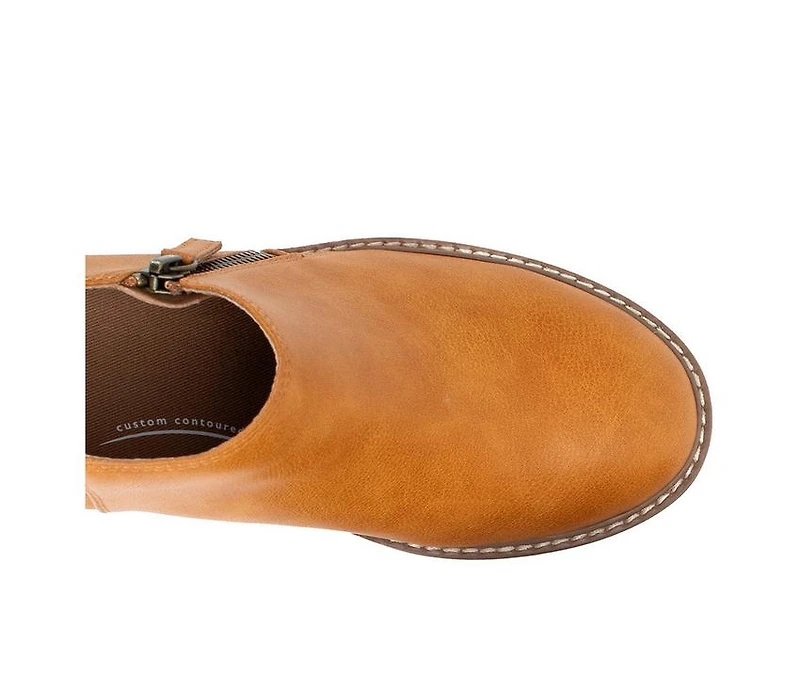 Women's Yellow Box Ankara Booties