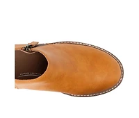 Women's Yellow Box Ankara Booties