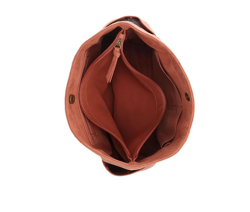 Bueno Of California Geo Perf Tote Handbag