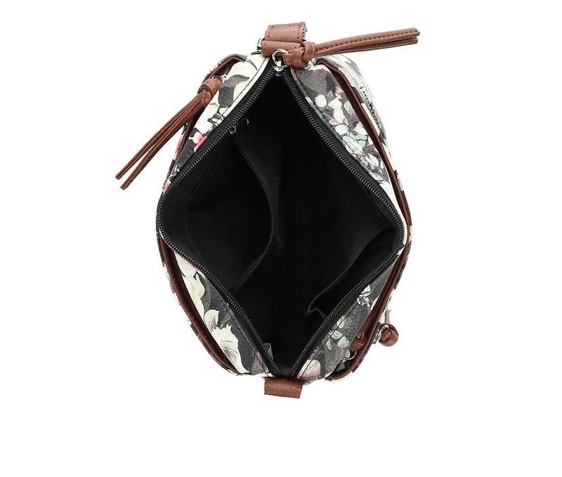 Bueno Of California Grainy Wash Handbag Print Handbag