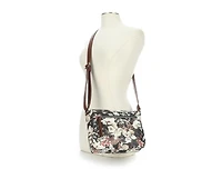 Bueno Of California Grainy Wash Handbag Print Handbag
