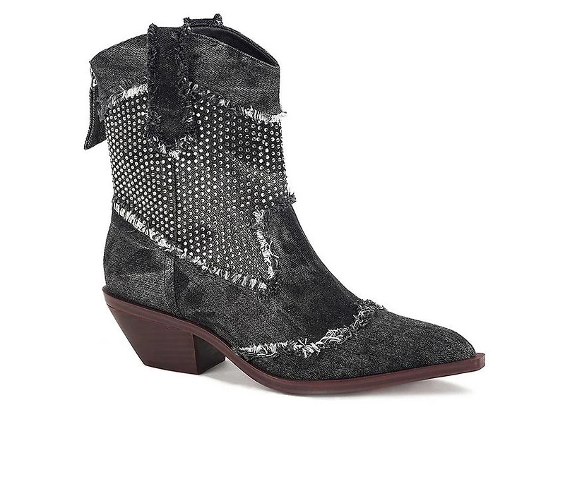 Women's Yellow Box Lagos Western Boots