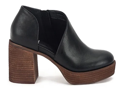 Women's Yellow Box Loredo D'Orsay Platform Clogs