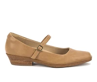 Women's Yellow Box Wilma Low Heeled Maryjanes