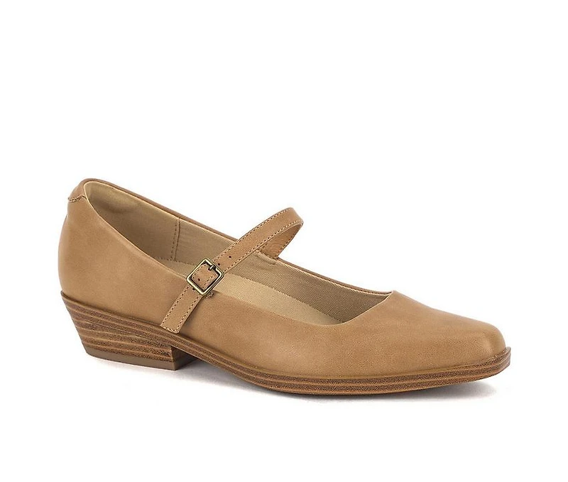 Women's Yellow Box Wilma Low Heeled Maryjanes