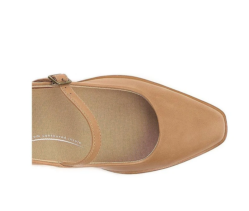 Women's Yellow Box Wilma Low Heeled Maryjanes