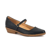 Women's Yellow Box Wilma Low Heeled Maryjanes