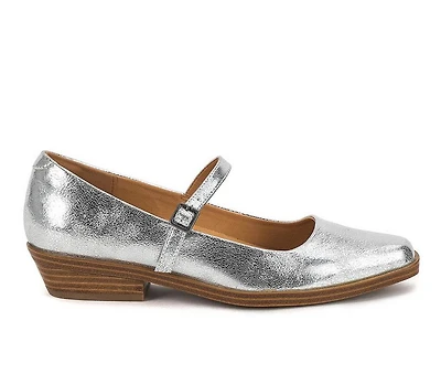 Women's Yellow Box Wilma Low Heeled Maryjanes
